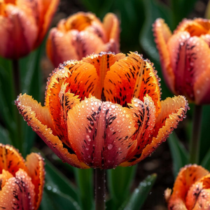 Тюльпан Литл Джем купить по цене от 199р. в интернет-магазине «Посадика» с доставкой почтой в в Сасовое и по всей России – [изображение №1].